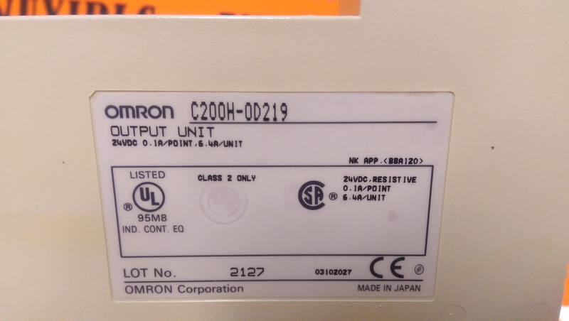 Omron C H Od Output Unit Plc Dcs